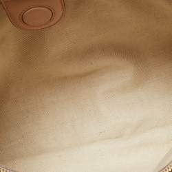 Pre Owned Gucci Multicolor Python Medium Bamboo Shopper Tote