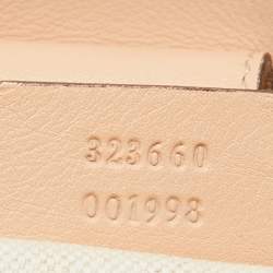 Pre Owned Gucci Multicolor Python Medium Bamboo Shopper Tote