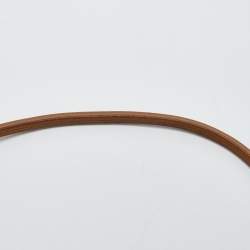 Pre Owned Gucci Beige Leather Vintage Shoulder Bag