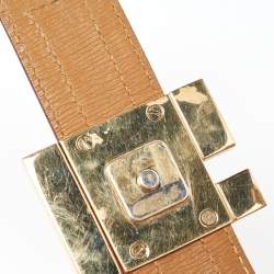 Pre Owned Gucci Beige Leather Vintage Shoulder Bag