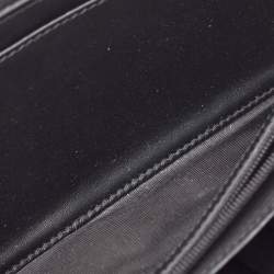 Gucci Black GG Supreme Canvas New Web Continental Wallet