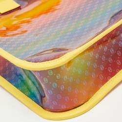Gucci Multicolor Diamante Vinyl and Leather Tote