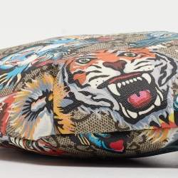 Gucci Multicolor Printed GG Supreme Canvas Belt Bag