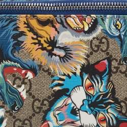 Gucci Multicolor Printed GG Supreme Canvas Belt Bag