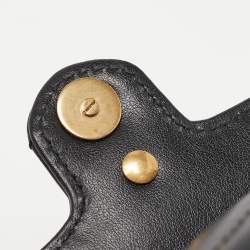 Gucci Black Matelassé Leather GG Marmont 2.0 Purse on Chain