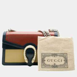 Gucci Tricolour Leather Small Dionysus Shoulder Bag