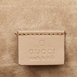Gucci Beige GG Supreme Canvas and Suede Medium Dubai Exclusive Dionysus Embellished Shoulder Bag