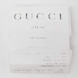 Pre Owned Gucci Black Matelassé Leather Small GG Marmont Camera Bag