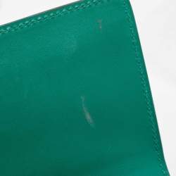 Gucci Green Guccissima Leather Medium Padlock Shoulder Bag