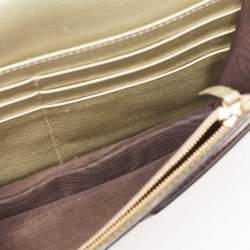 Gucci Multicolor GG Blooms Leather Flap Wallet on Chain 