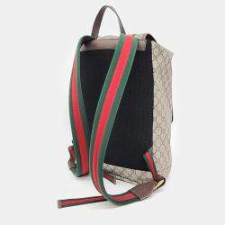 Pre Owned Gucci Neo Vintage Soft Supreme Backpack (473869)