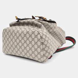 Pre Owned Gucci Neo Vintage Soft Supreme Backpack (473869)