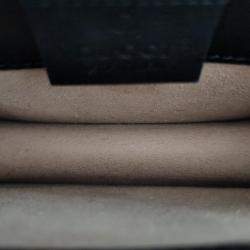 Pre Owned Gucci Black Calfskin Small Sylvie Shoulder Bag 