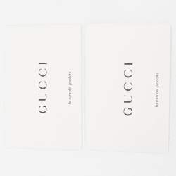 Pre Owned Gucci Black Matelassé Leather Small GG Marmont Shoulder Bag