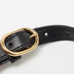 مملوكة مسبقًا Gucci Black Leather Small Arli Shoulder Bag