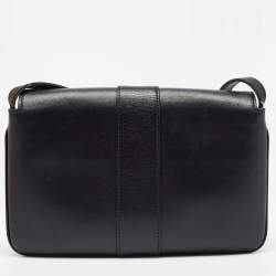 مملوكة مسبقًا Gucci Black Leather Small Arli Shoulder Bag