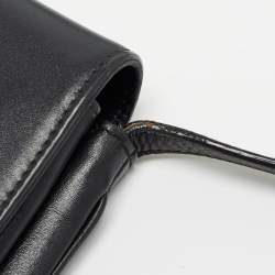 مملوكة مسبقًا Gucci Black Leather Small Arli Shoulder Bag