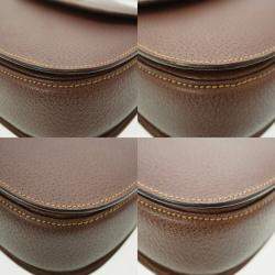 Gucci Leather Small Vintage Bamboo Convertible Top Handle Bag 