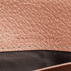 Gucci Beige/Brown GG Canvas and Leather Interlocking G Flap Wallet