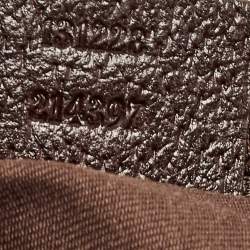 مملوكة مسبقًا Gucci Brown/Beige GG Canvas and Leather Sherry Line Tote