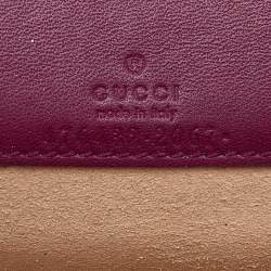 Gucci Purple Velvet and Leather Super Mini Dionysus Chain Bag