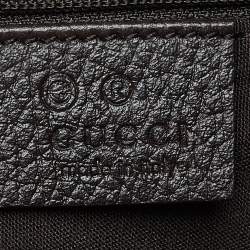 Gucci Brown GG Canvas and Leather Hobo