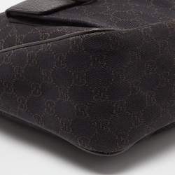 Gucci Brown GG Canvas and Leather Hobo