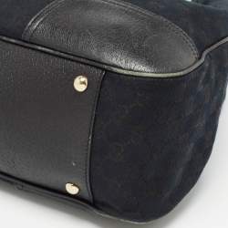 Pre Owned حقيبة يد غوتشي برينسي قماش وجلد جي جي بني/ذهبي