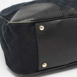 Pre Owned حقيبة يد غوتشي برينسي قماش وجلد جي جي بني/ذهبي