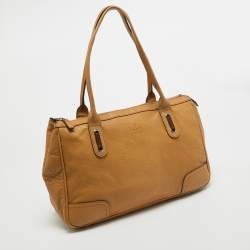 مملوكة مسبقًا Gucci Beige Leather Princy Shopper Tote