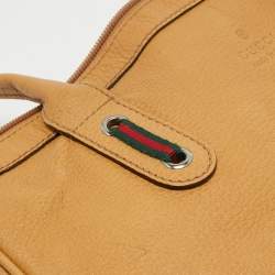 مملوكة مسبقًا Gucci Beige Leather Princy Shopper Tote