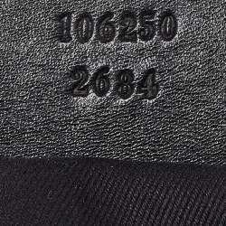 Pre Owned Gucci Black GG Canvas and Leather Hobo