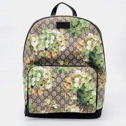 Pre Owned Gucci Multicolor GG Supreme Canvas Bloom Backpack