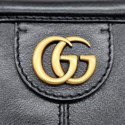 Gucci Black Leather Rebelle Tote Bag