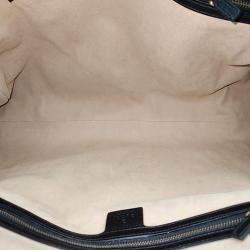 Gucci Black Leather Rebelle Tote Bag