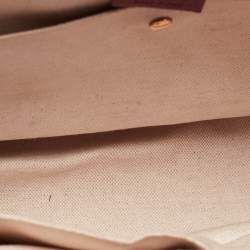 Pre Owned Gucci Rosewood Pink Leather Medium Bright Bit Tote