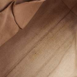 Pre Owned Gucci Dark Yellow Leather Small Soho Tote