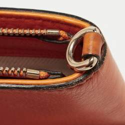 Pre Owned Gucci Dark Yellow Leather Small Soho Tote