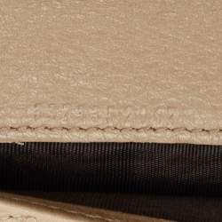 Gucci Beige Leather Interlocking G Wallet