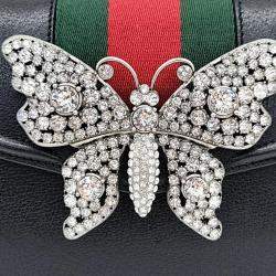 Pre Owned Gucci Three Color Shoulder Bag (505387)