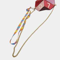 Gucci Multicolor Leather Valentine's Day Small Heart Crossbody Bag