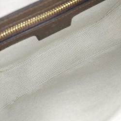 Pre Owned Gucci Beige/Brown GG Canvas Mini Ophidia Shoulder Bag 