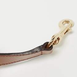 Pre Owned Gucci Pink Patent Leather Soho Working Tote