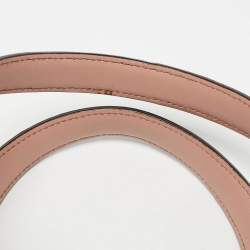 Pre Owned Gucci Pink Patent Leather Soho Working Tote