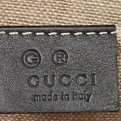 Pre Owned Gucci Black Microguccissima Leather Medium Emily Shoulder Bag