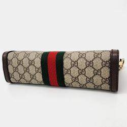 Gucci Beige GG Supreme Canvas Ophidia Shoulder Bag