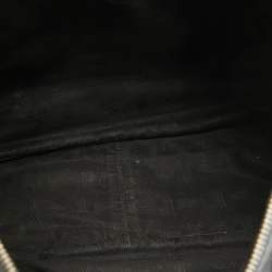 Pre Owned Gucci Black Guccissima Leather Medium Sukey Tote