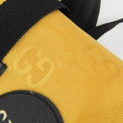 Gucci Yellow/Black GG Nylon Off The Grid Backpack
