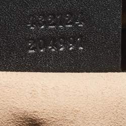 Pre Owned Gucci Black Guccissima Leather Zip Tote