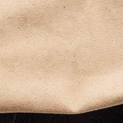 Pre Owned Gucci Black Guccissima Leather Zip Tote